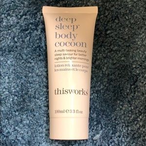 This works deep sleep body cocoon cream